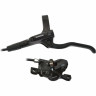 Тормоз дисковый SHIMANO MT MT200, BL(правый)/BR(задний), полимерные колодки, 1700мм, черный EMT200KRRXRA170